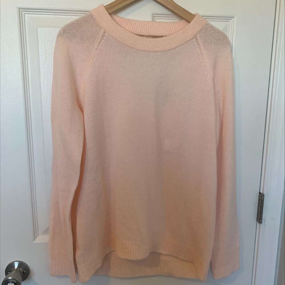 Loft pink peach Sweater